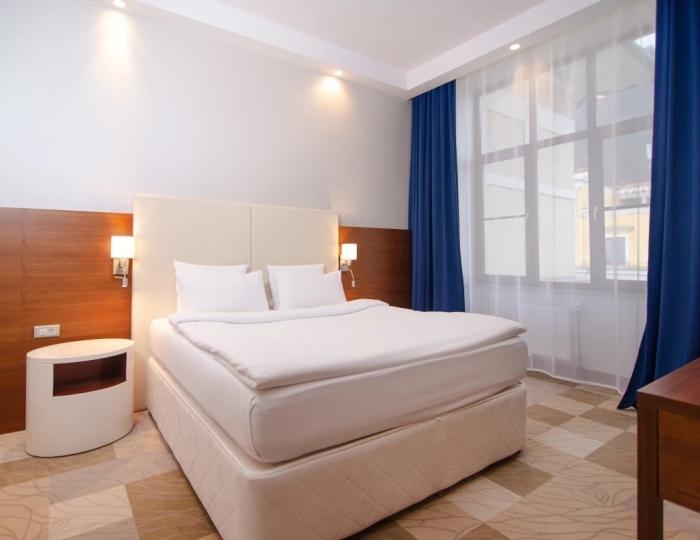 Люкс с одной большой кроватью - «Novotel Fit Krasnaya Polyana» / «Новотель Фит Красная Поляна» отель (бывш. «Novotel Congress»)