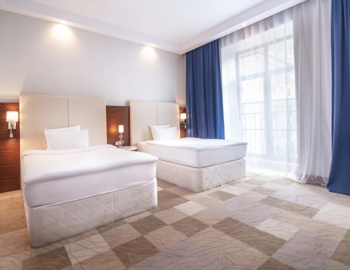 Люкс Супериор с двумя раздельными кроватями - «Novotel Fit Krasnaya Polyana» / «Новотель Фит Красная Поляна» отель (бывш. «Novotel Congress»)