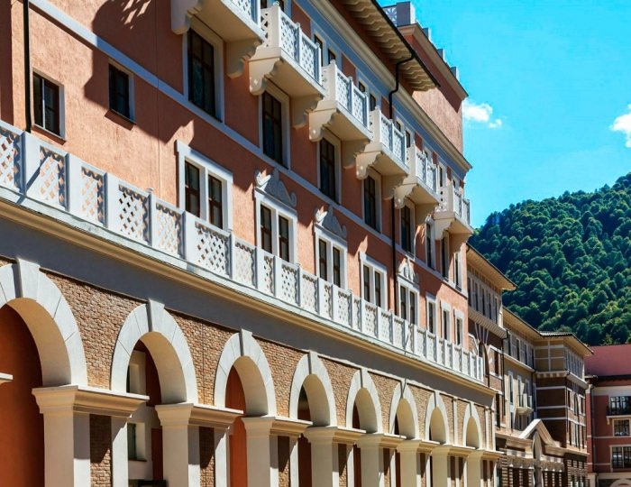 Внешний вид и территория - «Novotel Fit Krasnaya Polyana» / «Новотель Фит Красная Поляна» отель (бывш. «Novotel Congress»)