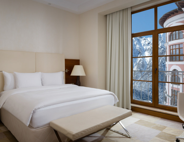 Стандарт с одной большой кроватью - «Novotel Fit Krasnaya Polyana» / «Новотель Фит Красная Поляна» отель (бывш. «Novotel Congress»)