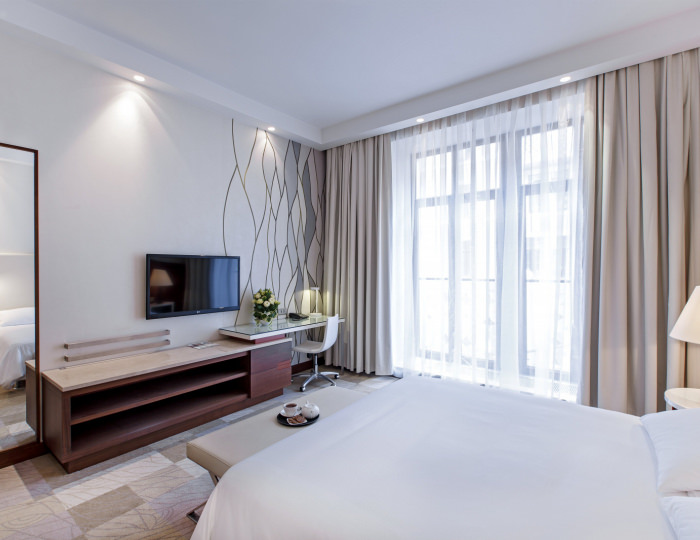 Стандарт с одной большой кроватью - «Novotel Fit Krasnaya Polyana» / «Новотель Фит Красная Поляна» отель (бывш. «Novotel Congress»)